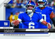 2025-26 Panini Instant NFL #33 Jaxson Dart New York Giants RC - QTY