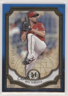 2018 Topps Museum Collection Sapphire 36/150 Max Scherzer #29 v9t