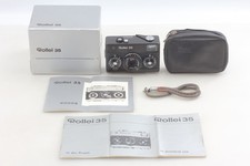 Meter Works MINT  w/Box Rollei 35 Black 35mm Compact Film Camera From JAPAN
