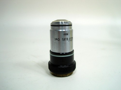 #ad Zeiss 40 0.85 Oil 160 40x Oil Immersion Microscope Objective $189.95
