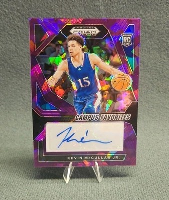Campus Favorites Signatures Kevin McCullar Jr Autograph Numbered of /99 Prizm