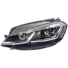 Hauptscheinwerfer links LED HELLA Licht-Expertise passend für u.a. VW GOLF