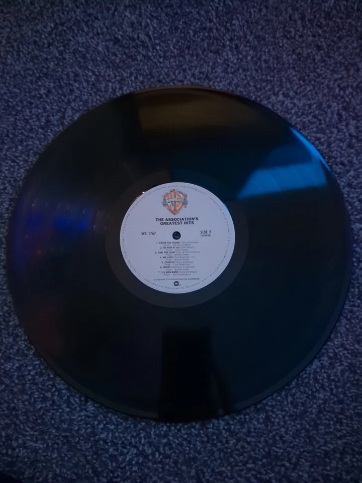 The Association LP Greatest Hits  Warner  Bros. Records 1969  Columbia House  - Image 4 of 4