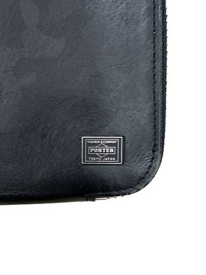 小物 PORTER COUNTER LONG WALLET BLACK Long Wallet - STRIKE