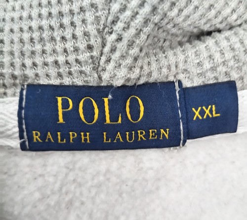 Ralph Lauren Men's Hooded Top XXL In Grey Great Condition - Picture 8 of 9