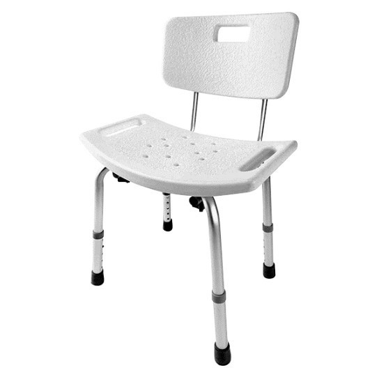 DMI Tool-Free Bath Seat with Back - One Size - New in Box