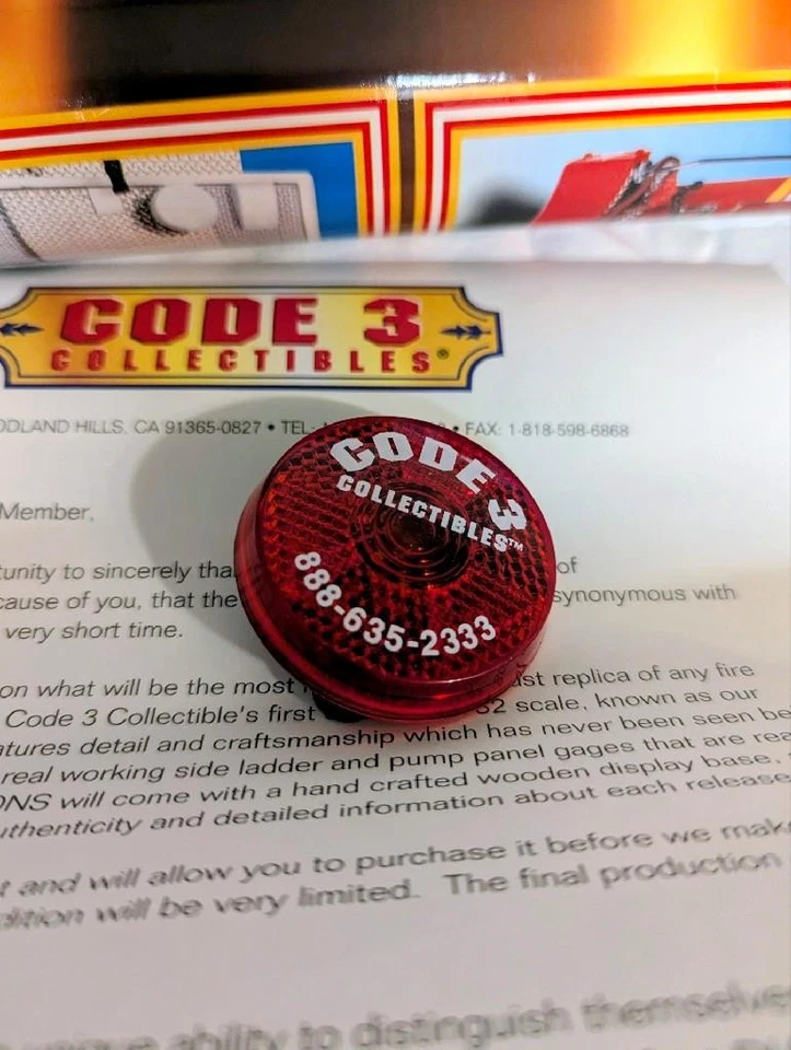 Mint Code 3 Collectibles Advertising Poster Diamond Plate Ed 1 FDNY Engine 88 - Image 4 of 4