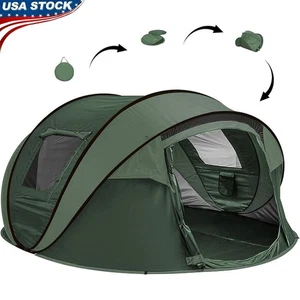 Tente de camping instantanée Pop Up 6 Person Waterproof Windproof Outdoor Easy Setup Nouveau