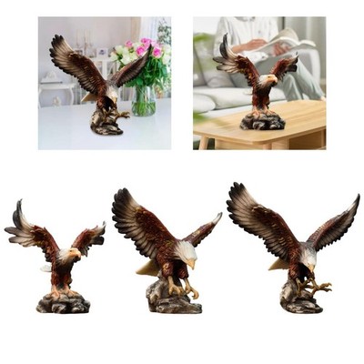 Lucky Eagle Figuren Tierskulptur Statue für Regal Tischdekoration