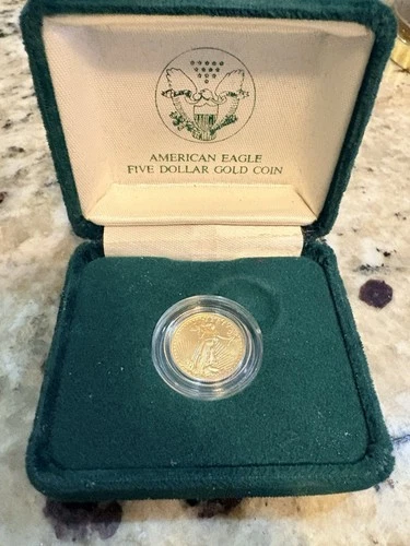 1989 American Eagle five dollar gold Coin