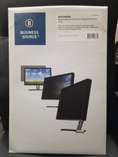 Business Source Privacy Screen Filter Black 20668 - Computer Privacy Protector