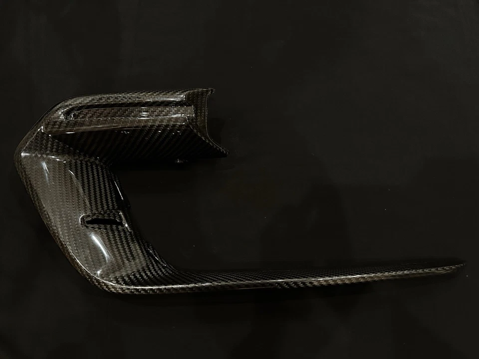 For Porsche Panamera 971 2017-2023 Dry Carbon Fiber Front Bumper Trim SD Bumper - Image 4 of 4