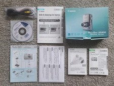Canon PowerShot Digital ELPH SD900, No Camera, Box and Manuals Only