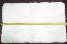 Chenille Bath Mat Rug Shaggy Bathroom Mats Absorbent Non-Slip Carpet 30x20
