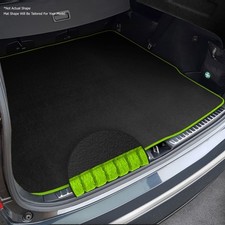 To fit Nissan Micra 2010 - 2016 Black Boot Mat
