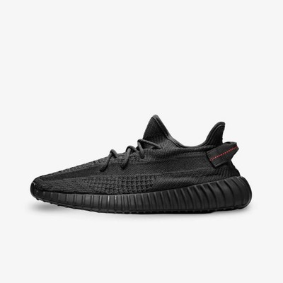 adidas Yeezy Boost 350 V2 'Triple Black Static' (Non Reflective) (2019)
