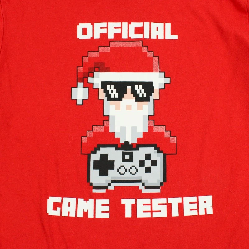 Camiseta Thereabouts Oficial Game Tester Papá Noel Niño Med 10/12 Husky Foto 3 de 4
