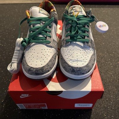 Nike Dunk Low Retro Premium size 9.5 Philly Iron Grey Summit White
