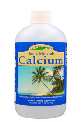 2 X Eidon Ionic Minerals Calcium -- 18 fl oz