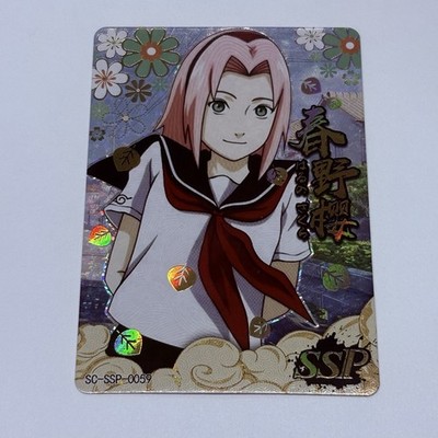 Sakura Haruno | Naruto Trading Card TCG SSP 59 Cool Art Holo Foil Anime Tc3
