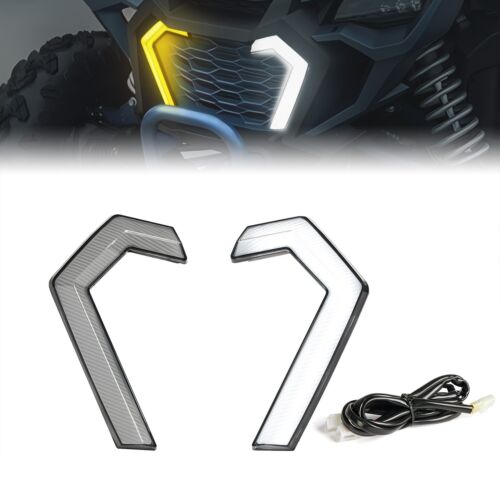 For Honda Talon 1000 2022-2024 Front Grille Accent Lights LED Fang Lights - Picture 13 of 17