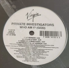 Private Investigators - Who Am I God?/Mom Dukes 1993 Vinyl 12" EP 33 RPM Sealed