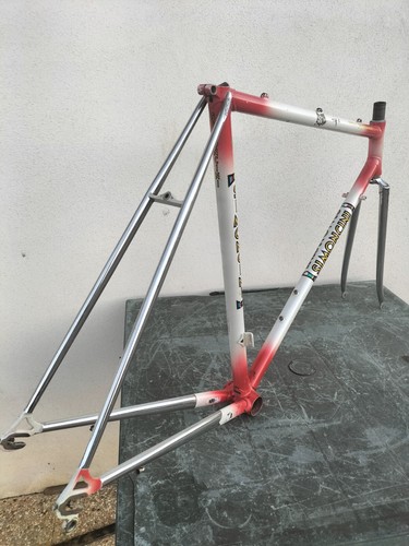 Simoncini Special Professional 53*54 Campagnolo Racing Steel Vintage 80 Frame - Picture 19 of 23