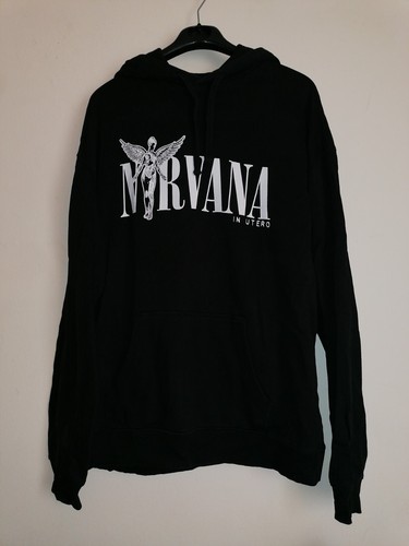 NIRVANA In Utero black long-sleeve hoodie (Men's L) - 第 2/8 張圖片
