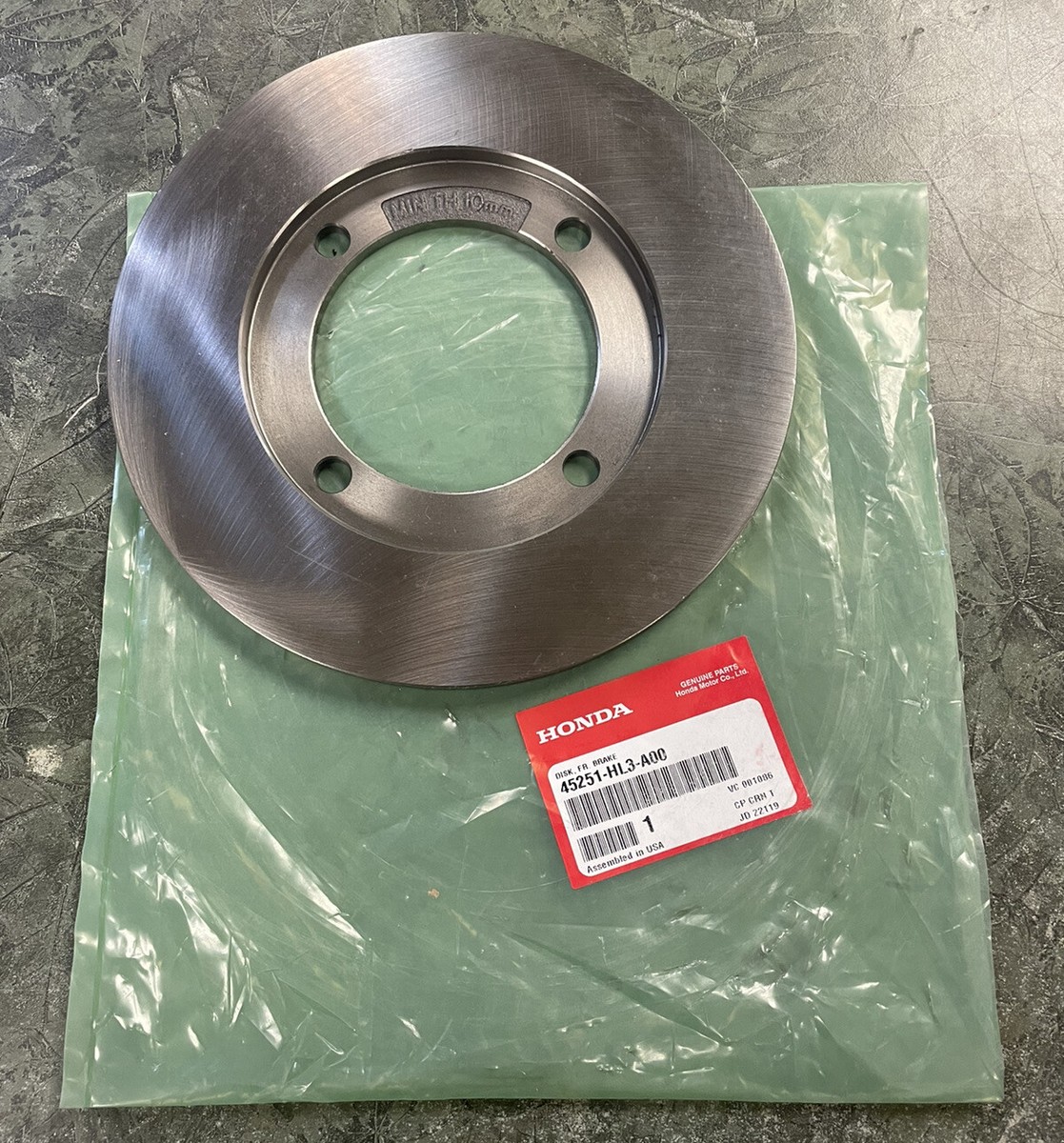 Front Brake Disc Rotor For Honda Pioneer 500 520 700 SXS Models (2014-2023)