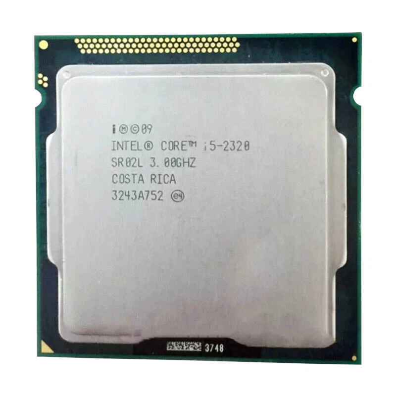 Intel Core i5-2320 3 GHz 4 cores 4 threads SR02L Socket LGA 1155 CPU Processor - Image 3 of 4