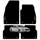 Tailored Carpet Car Floor Mats with logo FOR Vauxhall Insignia 2013 to 2017 8cli