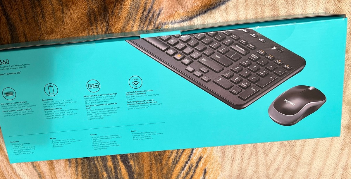 Logitech MK360 (920003376) Wireless Keyboard and Mouse Combo