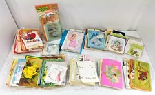 Lot 436 Vintage Used Greeting Cards 40’s-80's Mix Holidays ONE Family