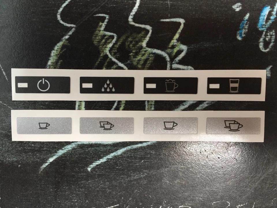 Jura Impressa S9 OneTouch,XS90/95 OneTouch Tastensymbol Aufkleber Sticker Symbol