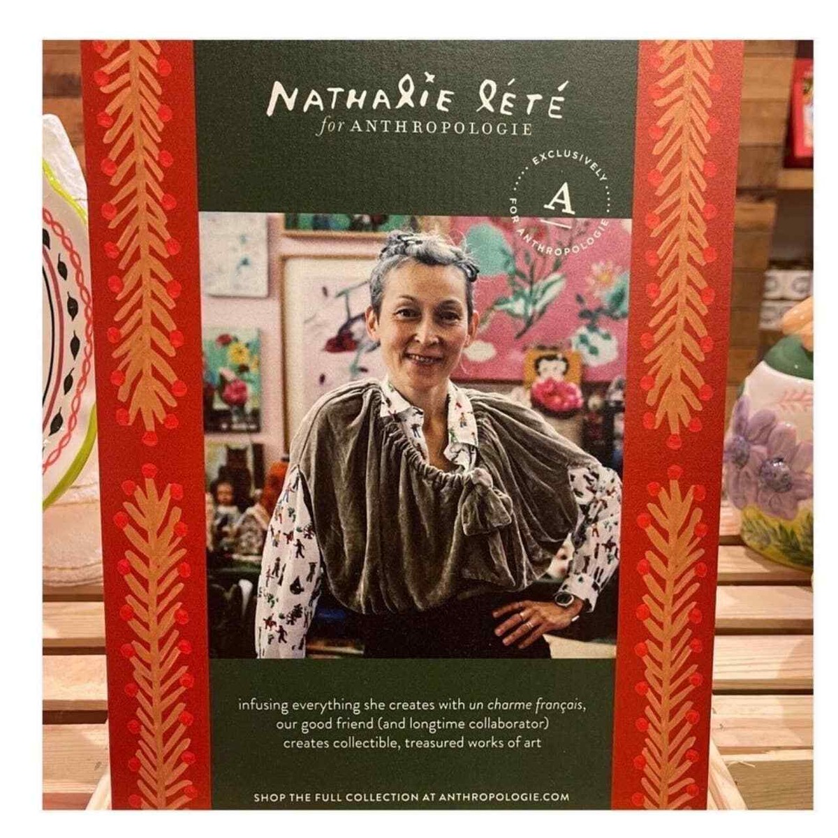 Anthropologie Nathalie Lete Tweleve Days of Christmas Desert