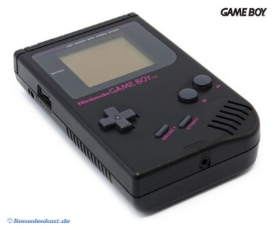 GameBoy - Konsole #schwarz - Black Jack Classic 1989 DMG-01 sehr guter Zustand