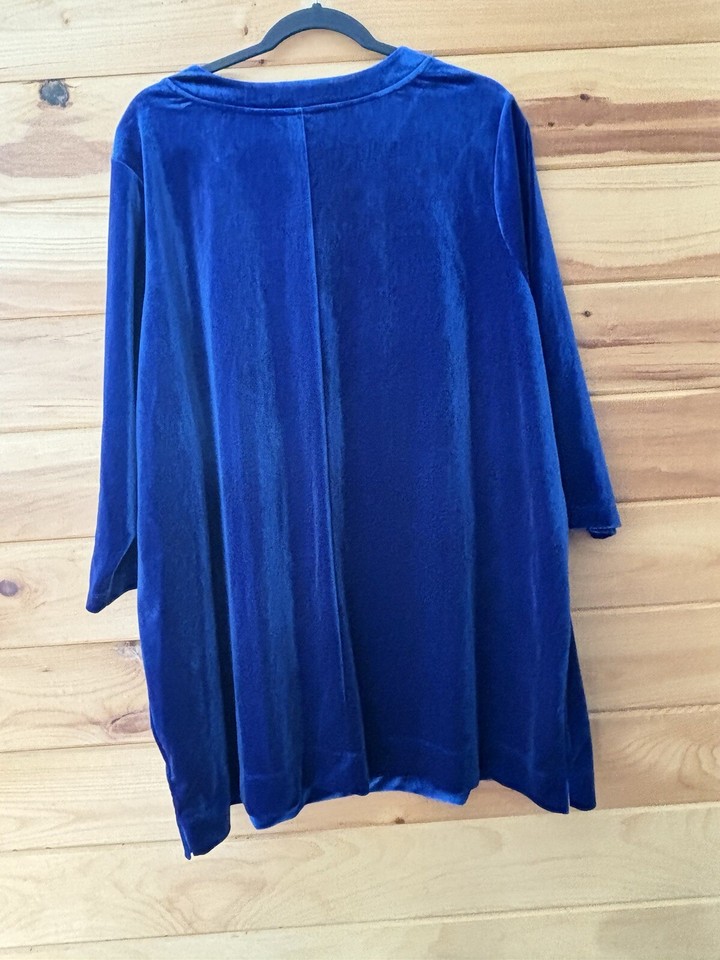 Lands End Cobalt Blue 3x Women’s Tunic Top eBay