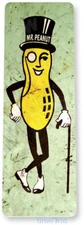 TIN SIGN Mr. Peanut Peanuts Kitchen Rustic Metal Decor B638