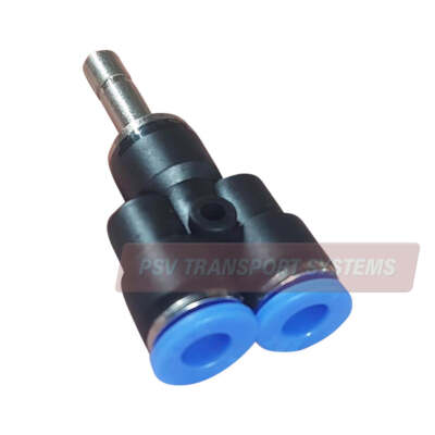 Pneumatik Fitting Verbinder Y Stück 6 mm Push In