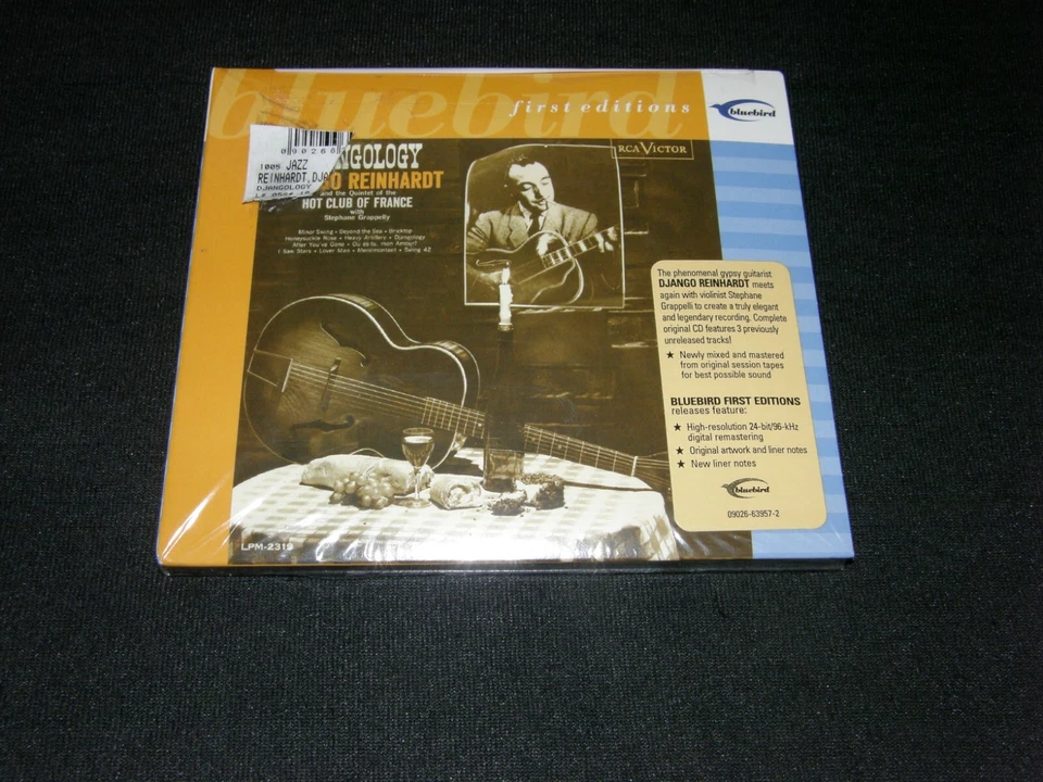 DJANGO REINHARDT DJANGOLOGY FIRST EDITIONS / CD 2002 RCA VICTOR / NEW-SEALED Foto 2 de 4