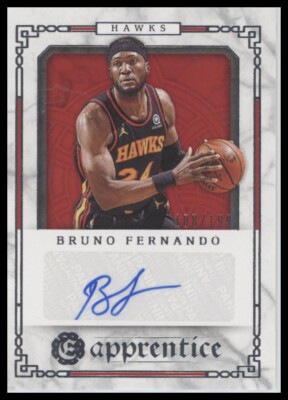 20-21シーズン　ブルーノフェルナンデス Bruno Fernando #APR-BFR 2020-21 Panini Chronicles Panini #/199 AU