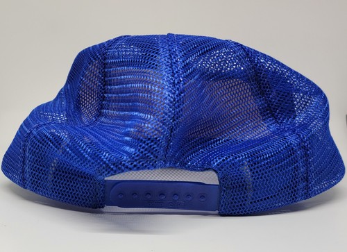 Devoe Paint Vintage Foam White/Blue Snapback Baseball Cap Hat Mesh Trucker Otto - Bild 3 von 6