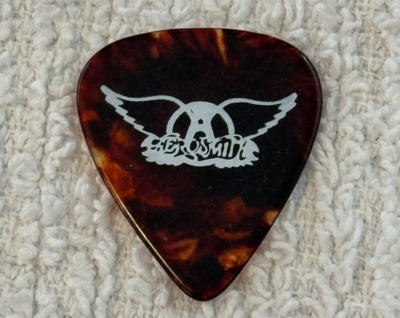Aerosmith Joe Perry Signature Guitar Pick Rare 1993 Tour Stage