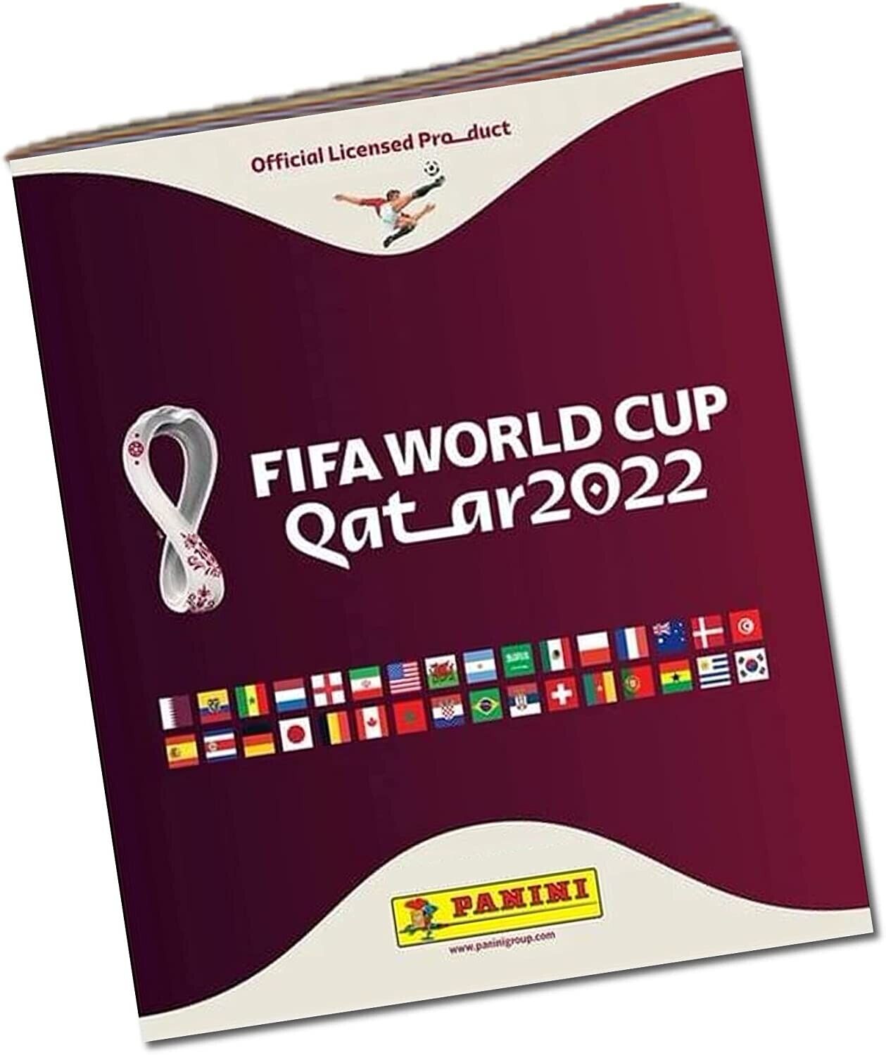 2022 Panini World Cup Stickers Mega Starter Pack Album