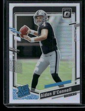 Aidan O'Connell 2023 Donruss Optic #258 Holo Las Vegas Raiders