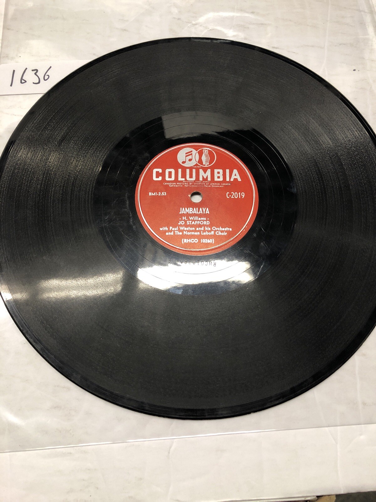 Jo Stafford Jambalaya Shellac 78RPM eBay