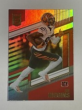 2022 Donruss Elite #66 Tee Higgins Holo Rainbow Foil Cincinnati Bengals