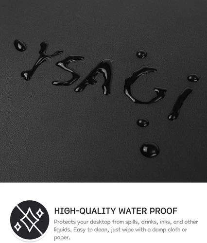 Desk Pad Office Desk Mat Pad PU Leather Waterproof Desk Mat Laptop Mat Dual-Side - Picture 39 of 39