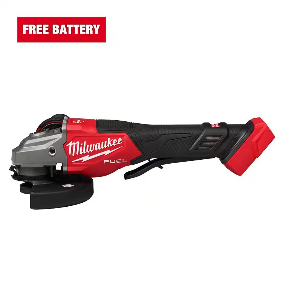 MILWAUKEE M18 FUEL 18V Brushless Cordless 4-1/2 to 6 Inch Braking Grinder