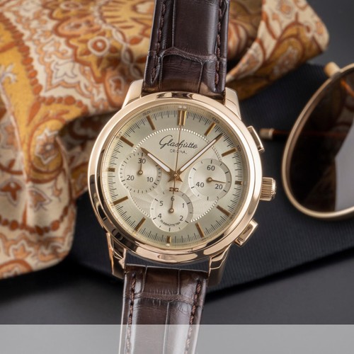 Glashütte Original Senator Chronograph 18K Gold Automatik Ref. 39-31-31-41-04